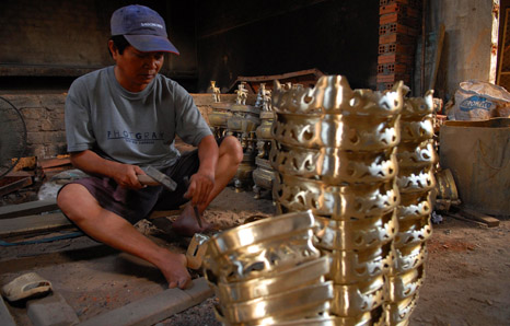 Làng Nghề Đúc Đồng Phú Lộc Tây Diên Khánh