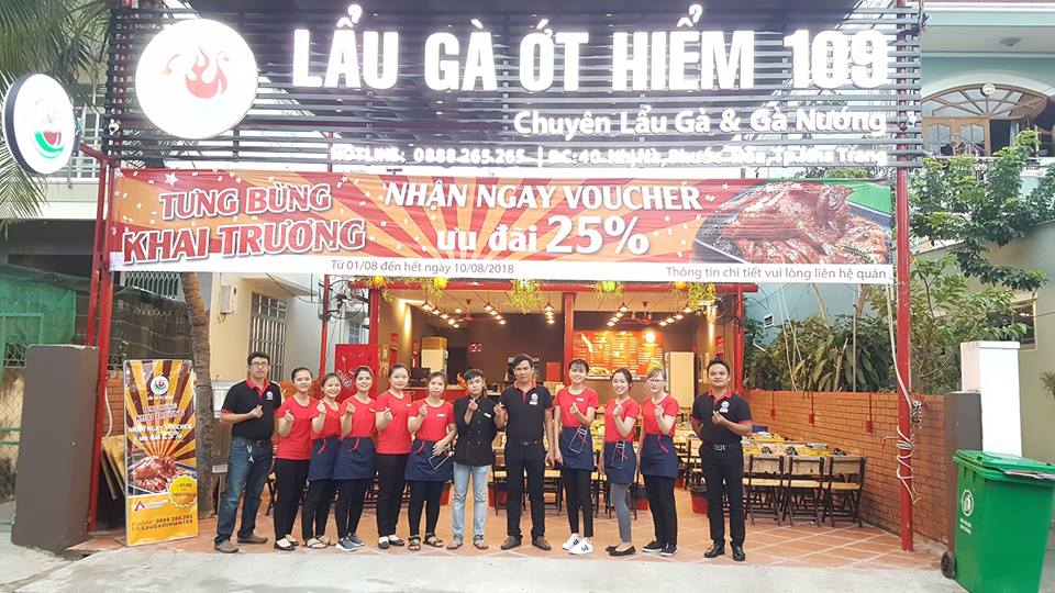 Lẩu Gà Ớt Hiểm 109 Chi Nhánh Nha Trang
