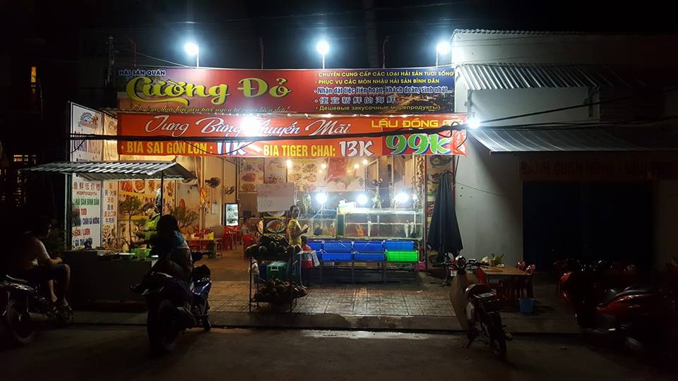 Quán Hải Sản Cường Đỏ