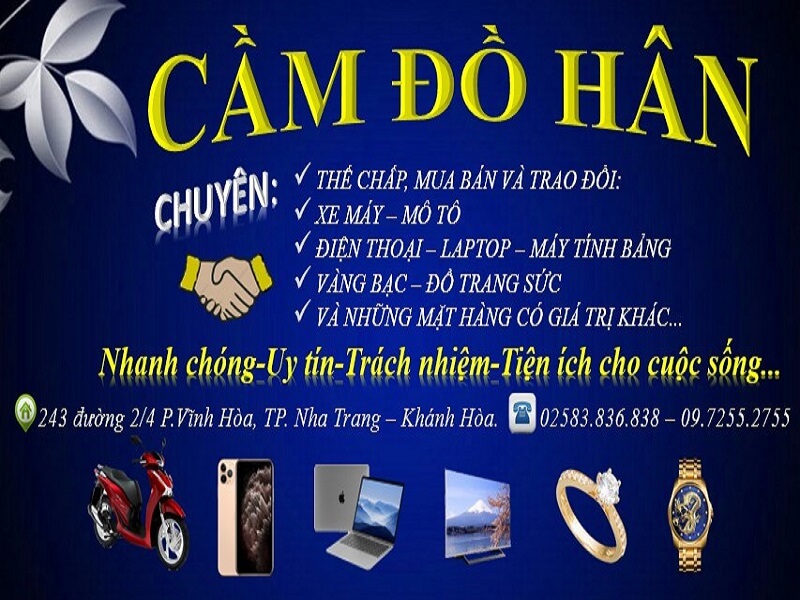 Cầm Đồ Hân Nha Trang