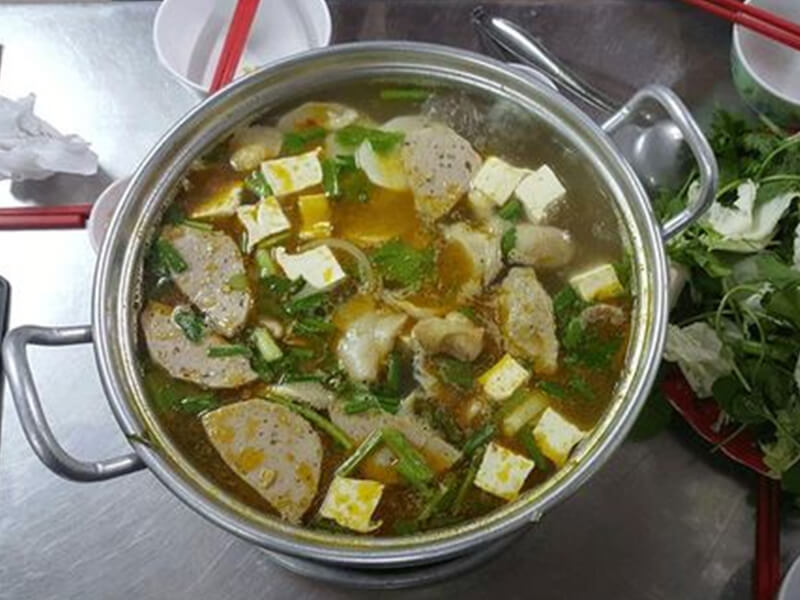 Lẩu đuôi bò Củ Chi