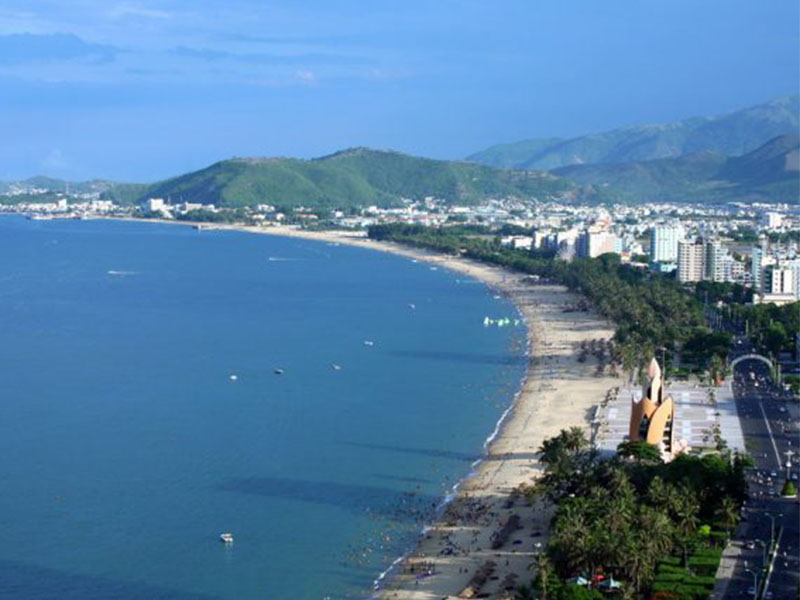 Khung cảnh biển Nha Trang